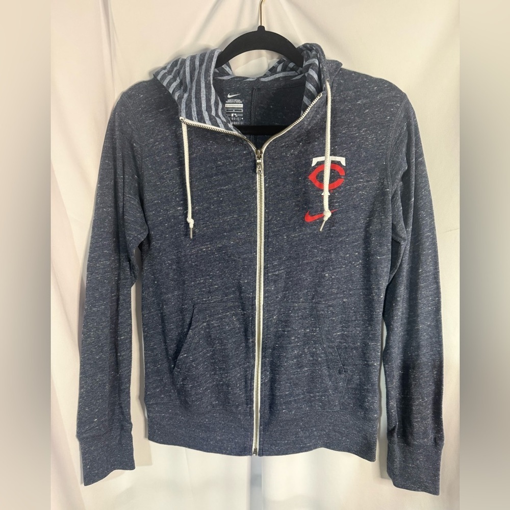 Nike Minnesota Twins Dark Blue Hoodie with Logo